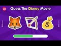 Only 1% Can Guess the Disney Movie In 10 Seconds | Disney Emoji Quiz