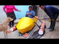 como hacer un BOTE DE PESCA CASERO FÁCIL - canoe construction