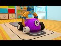 Helper Cars & the colored fuel trucks for kids. Racing cars. NEW episodes of car cartoons for kids.