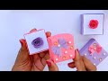 How to make Beautiful Rose Ring / DIY Paper Rose Ring / Easy paper ring with box