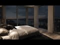 Relaxing Jazz Music 💫 Rainy Night Bedroom Jazz 🌧 Relax With The Sounds Of Rain and Jazz Music 🎶