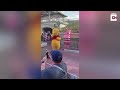 Baby In Costume Meets Winnie The Pooh! // CUTE KIDS