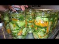 PICKLED CUCUMBER SALAD | Water Bath Canning | Crunchy | Shelf-Stable