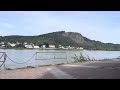 Panoramic view of Rhine river from Remagen, Germany