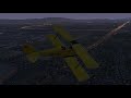 X-Plane TigerMoth freeware flight around Vegas