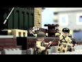 1944  WW2 battle stop motion. (Band of Brothers - Carentan fight Lego WW2 revised v2)