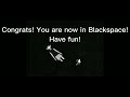 How to Enter: Blackspace