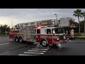 Orange County FD+sheriff large response to structure fire w/ LOTS of Federal Q, horn, and rumbler