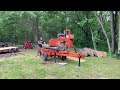 Putting a woodmizer mill to work! #woodmizer #sawmill
