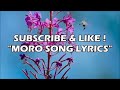 Duwa lukes - Moro song || Lyrics video