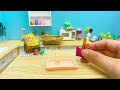 How To Make Miniature Crispy French Fries & Cheese Sauce | ASMR Cooking