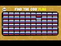 Find the ODD One Out | FLAG Edition | 🌍🏳️‍🌈 65 Ultimate Flag Quiz 🎉