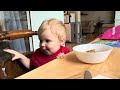 MAMA LIFE - Michael finding out that spaghetti noodles are tricky business