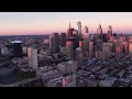 Philadelphia 4K drone view 🇺🇸 Flying Over Philadelphia | Relaxation film with calming music - 4k HDR