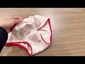 No need to buy underwear anymore! Sewing underwear this way is quick and easy