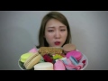 [Eng Sub][한국어 ASMR] 달달한 마카롱과 젤리 이팅 사운드/Sweet Macaron and Jelly eating sound