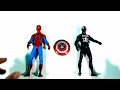 Avengers Assemble Toys Unboxing Spider-Man vs Venom Superhero Avengers Toys