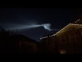 SpaceX launch illuminates the sky of Ladera Ranch