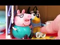 Peppa Pig and Bluey Go Camping! Funny Educational Video for Kids!