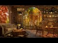 4K Cozy Coffee Shop Ambience - Relaxing Jazz Background Music to Relax/Study to