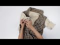 니트와 셔츠를 믹스해서 독특하게 리폼해볼게요/Mixing sweaters and shirts to make it unique/Sweater Upcycling