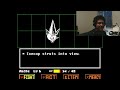 the genocidal child  (playing undertale for my first time pt2)