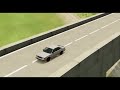 Man drives BMW down hill in beamng, and there happens to be a song playing. (Night Trip - SylverR)