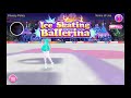 playing ice skating!