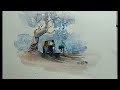 GET BETTER WITH LOOSE WATERCOLORS - EASY PRACTICE | WATERCOLOR DRAWING | WATERCOLOR PAINTING
