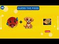 Guess The Food By Emoji🍕|| Food and Drink by Emoji Quiz🍔😋||