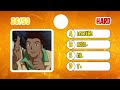 COWBOY BEBOP QUIZ 🔥 50 ANIME CHARACTERS