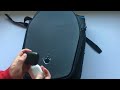 Alienware Vindicator 2.0 15” laptop backpack quick unboxing and review