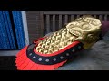 Chinese Mountain Pattern Armour Part 1: Scales and Dragon Heads