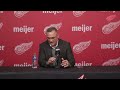 Steve Yzerman 2023-24 Detroit Red Wings End of Season Media