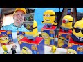 Despicable ME 4 Happy Meal Full Collection 2024 Mix 'n Match Mega Minion  Review