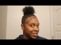HOW TO: CURLY MESSY BUN WITH BANGS| ONLY $10| STEP BY STEP|