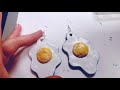 How I make Polymer Clay Earrings  🍳