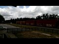 CSX A794(17) Heads North Through Folkston, GA