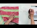 🎄FAT QUARTER CHRISTMAS QUILT | Beginner Friendly Tutorial | Piano Key Border 🎹