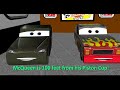 Dinoco 400 Final Lap Remake - Sketchup Animation