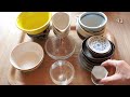 Cupboard introduction｜Newly purchased tableware｜Counting the number of tableware｜vlog