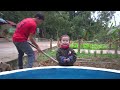 Harvesting Cucumber Garden Goes To Market Sell - Buy New Clothes For The Whole Family - New Life