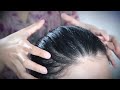 Scalp-caling and scalp massage ASMR [NO TALKING]SUNA ASMR