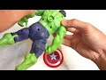 Assemble Marvel Toys Action Figures ~ HULK VS THOR VS IRONMAN ~ Avengers Marvel Assemble Toys