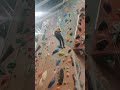 Fighting a 6b route