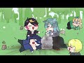 The Forest=10%trees + 90%NIJICHAOS (LOUD WARNING)  || Animation 【NijisanjiEN collab】