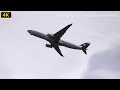 【4K】「関空に舞うCathay Pacific3機体」　AirbusA350-1041/（B-LXH） AirbusA330-343X（B-HLNB）/（B- HLV）@KIX