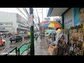 PRETTIEST WET EXPERIENCE | RAINY WALK at DOWNTOWN NOVALICHES PHILIPPINES [4K] 🇵🇭