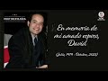 EN MEMORIA DE MI AMADO ESPOSO DAVID | Vicky Receta Facil