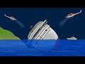 COSTA CONCORDIA cruise 🚢⚓ Full animation (FlipaClip)